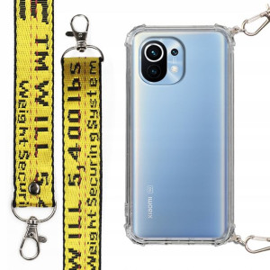 Etui Antishock Mocna Smycz Żółta do XIAOMI MI 11