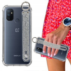 Etui ANTISHOCK Pasek Cyrkonie do ONEPLUS NORD N100