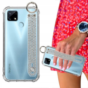 Etui ANTISHOCK Pasek Cyrkonie do REALME 7i RMX2193