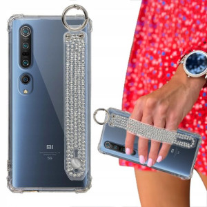 Etui ANTISHOCK Pasek Cyrkonie do XIAOMI Mi 10 PRO