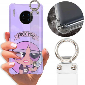 Etui Antishock Pasek do HUAWEI MATE 30 Bajki Wzory