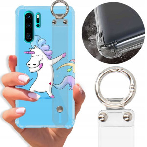 Etui Antishock Pasek do HUAWEI P30 PRO Bajki Wzory
