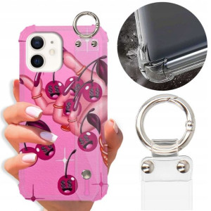 Etui Antishock Pasek Do IPHONE 12 MINI Girl Wzory