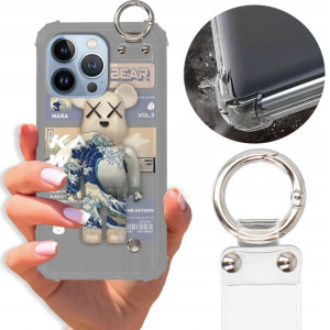 Etui Antishock Pasek do IPHONE 13 PRO Misie Wzory