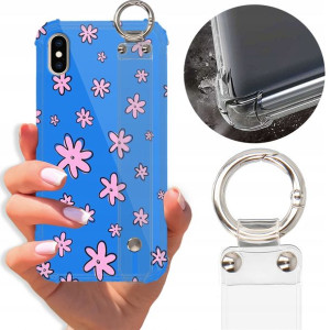 Etui Antishock Pasek do IPHONE XS MAX Letnie Wzory