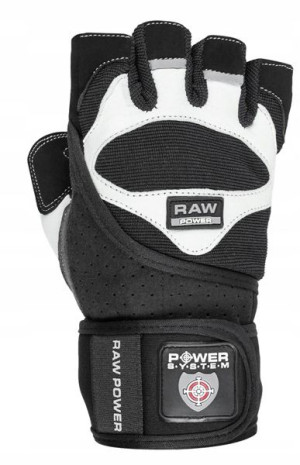 Power-system Rękawiczki Raw Power-white Black-l