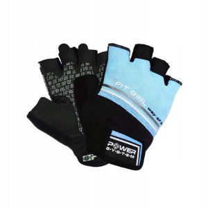 Power-system Rękawiczki Fit Girl Evo-blue-m