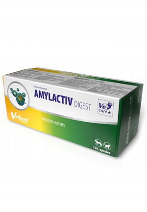 Vetfood Amylactiv Digest 120 Kaps.trawienie