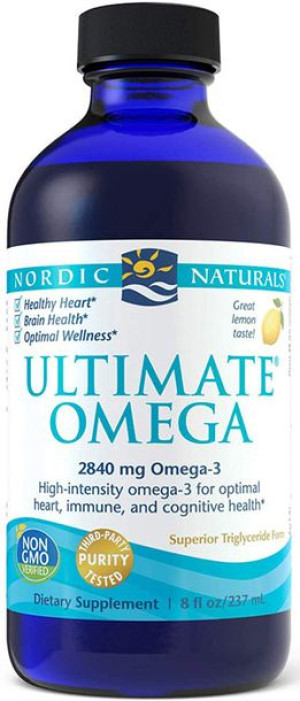 NORDIC NATURALS ULTIMATE OMEGA 2840mg 237ml lemon
