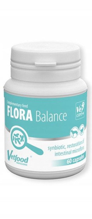 Vetfood Flora Balance 60kaps Probiotyk Dla Psa