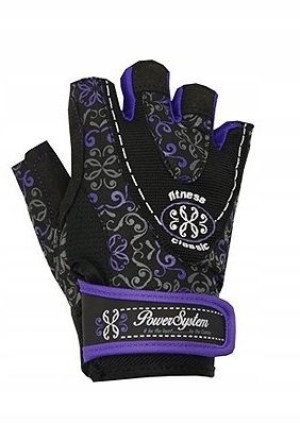 Power-system Rękawiczki Classy-purple-s