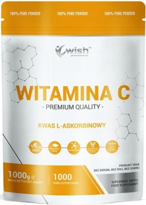 Wish Kwas L-askorbinowy Witamina C 1000mg-1000g
