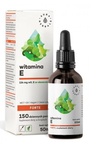 AURA WITAMINA E FORTE 200IU MCT OIL 50ml krople