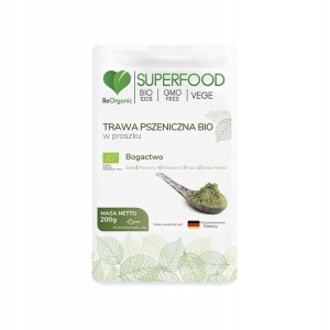 Beorganic Trawa Pszeniczna Bio W Proszku - 200g