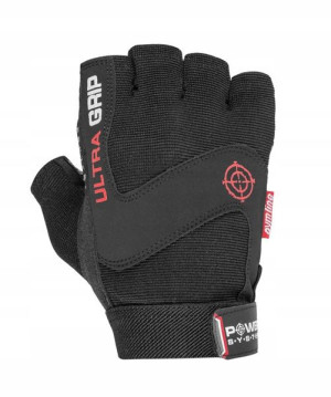 Power-system Rękawiczki Ultra Grip-black-l