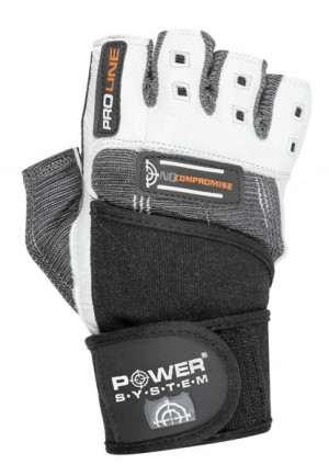 Power-system Rękawiczki No Compro-white Grey-s