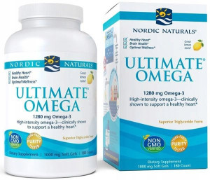 NORDIC NATURALS ULTIMATE OMEGA 1280mg-180 softgel
