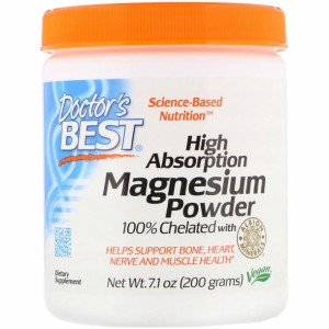Doctor's Best High Absorpt. Magnesium Powder 200g