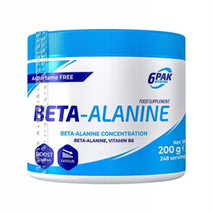 6pak Beta Alanine 200g