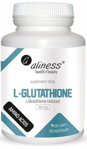 ALINESS L-GLUTATHIONE 500mg-100kaps vege GLUTATION