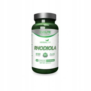Evolite Rhodiola 400mg - 100 Kaps Stres Skupienie