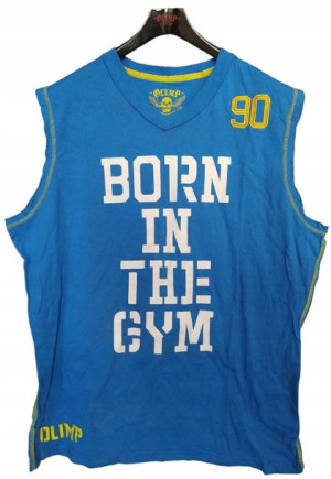 Olimp Men's S/l Tee Reborn Blue M