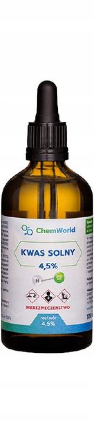Chemworld Kwas Solny 4,5% - 100ml