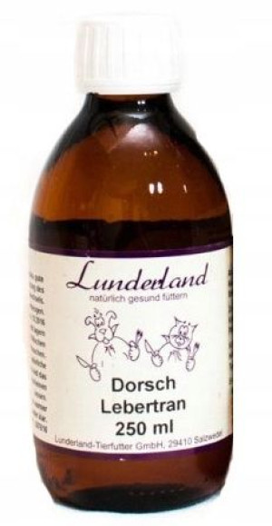 Lunderland Olej Z Watroby Dorsza Tran - 250ml