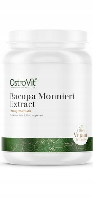 Ostrovit Bacopa Monnieri Extract Vege 50g Mózg