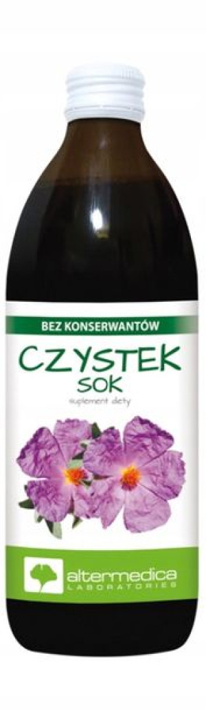 Altermedica Czystek Sok 500 Ml Odporność