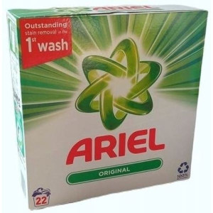 Ariel Original, proszek do prania tkanin białych i jasnych, 1,43 kg