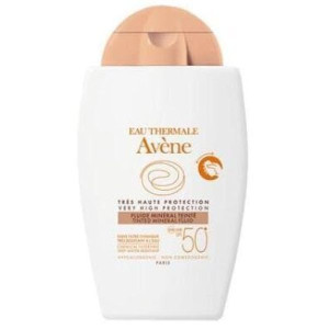 Avene Eau Thermale, koloryzujący fluid mineralny SPF 50+, 40 ml