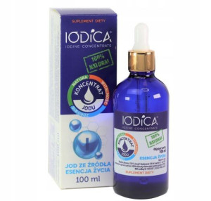 Iodica Naturalny Koncentrat Jodu 100ml Tarczyca