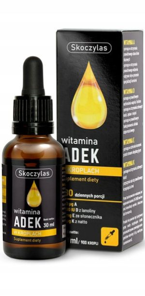 Skoczylas Witamina Adek 30 Ml Odporność Kości Mózg