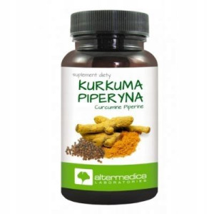 Altermedica Kurkuma Piperyna 60 Kaps Zdrowa Waga