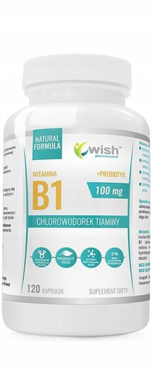 Wish Witamina B1 Tiamina 120kaps