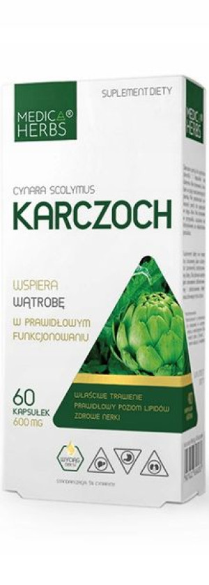 Medica Herbs Karczoch 60kaps
