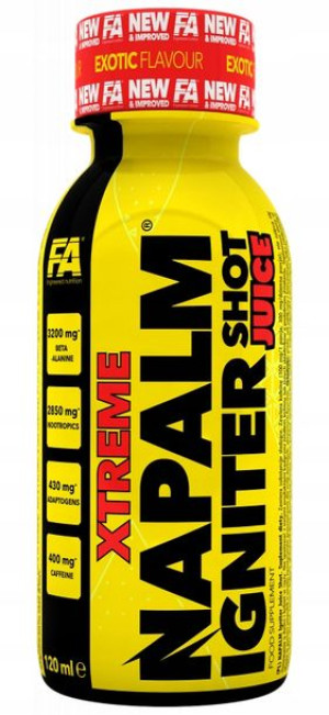 F.a. Napalm Igniter Juice Shot 120ml Exotic