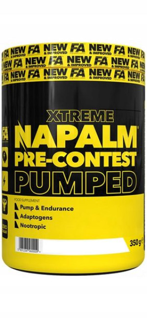 F.a. Napalm Pre-contest Pumped 350g Mango-lemon