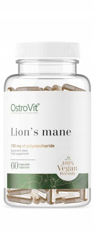 Ostrovit Lion's Mane Vege - 60kaps