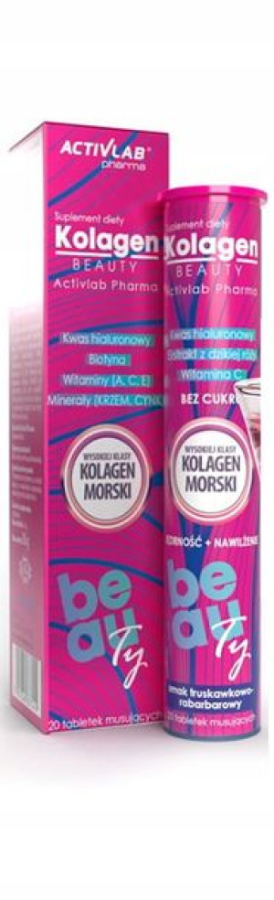 ACTIVLAB PHARMA KOLAGEN BEAUTY 20tabl truskaw-raba
