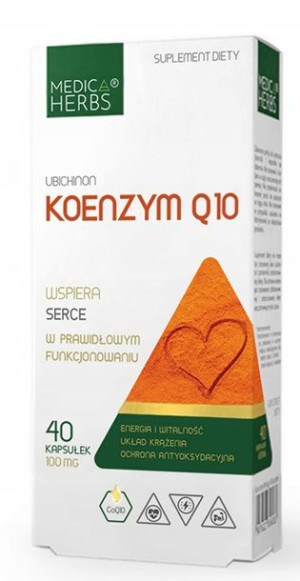 Medica Herbs Koenzym Q10 Uchinion 40kaps