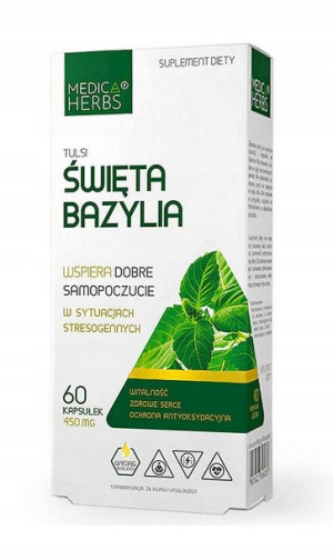 Medica Herbs Święta Bazylia 60kaps
