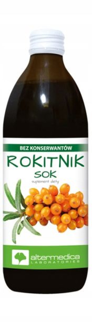 Altermedica Rokitnik Sok 500 Ml Odporność