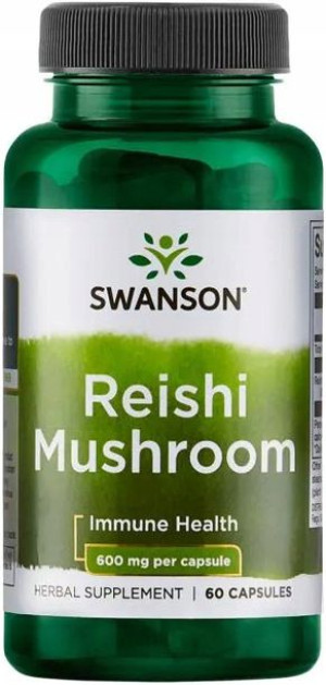 SWANSON REISHI 600mg - 60kaps