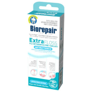 Biorepair ExtraFloss, nić ortodontyczna, 50 szt.