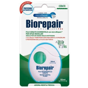 Biorepair, woskowana nić dentystyczna 50 m, 1 szt.