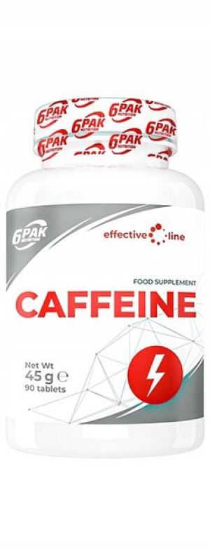 6PAK CAFFEINE 90tabl