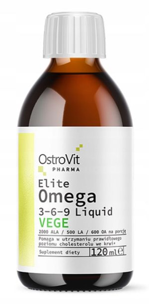 OSTROVIT PHARMA ELITE OMEGA 3-6-9 liquid 120ml Veg