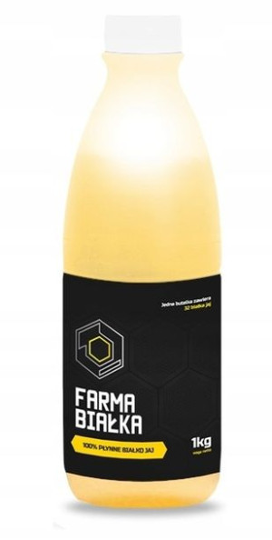 Farma Białka 100% Płynne Czyste Białko Jaj 1000g